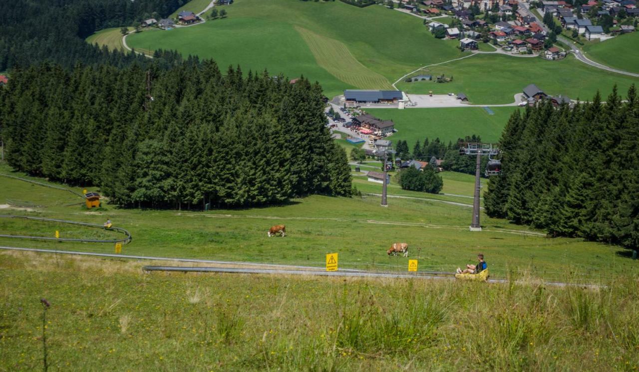 Ferienwohnung Alpenhaus Dachstein.Zauber Abtenau Exterior foto