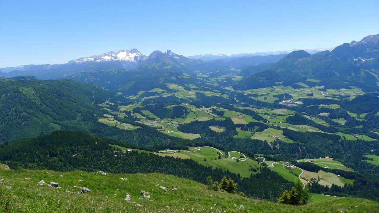 Ferienwohnung Alpenhaus Dachstein.Zauber Abtenau Exterior foto