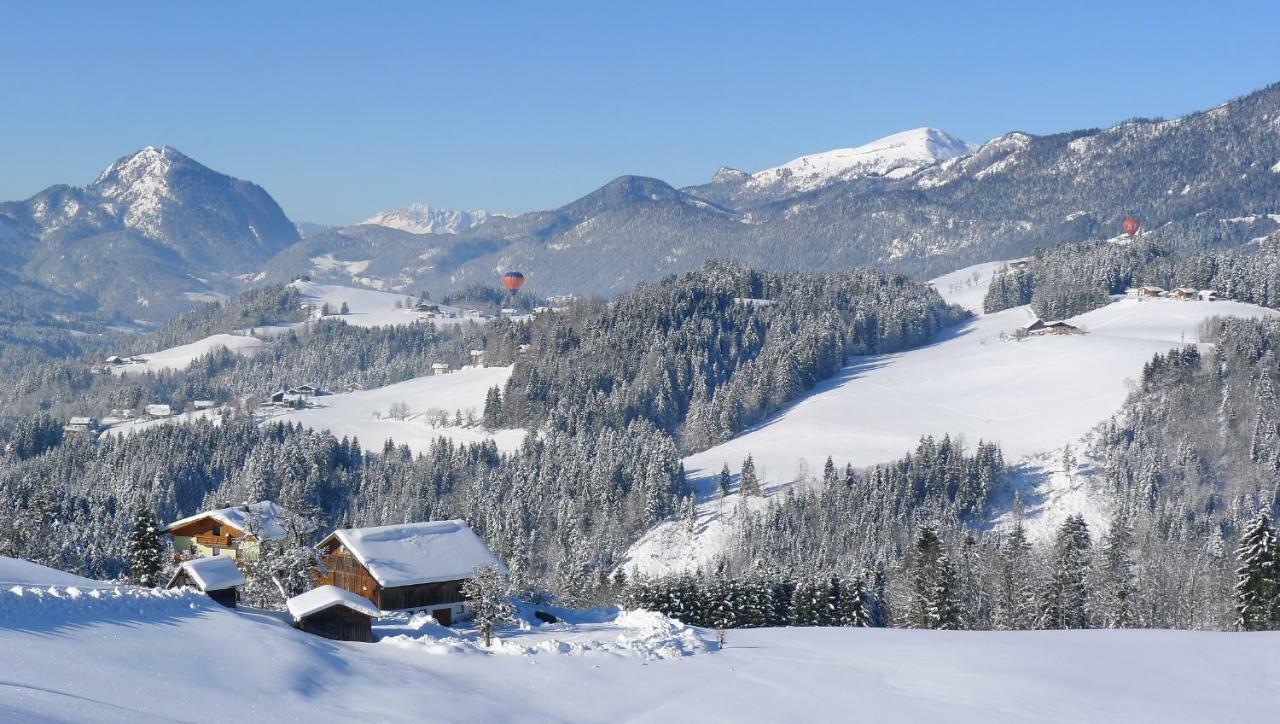 Ferienwohnung Alpenhaus Dachstein.Zauber Abtenau Exterior foto