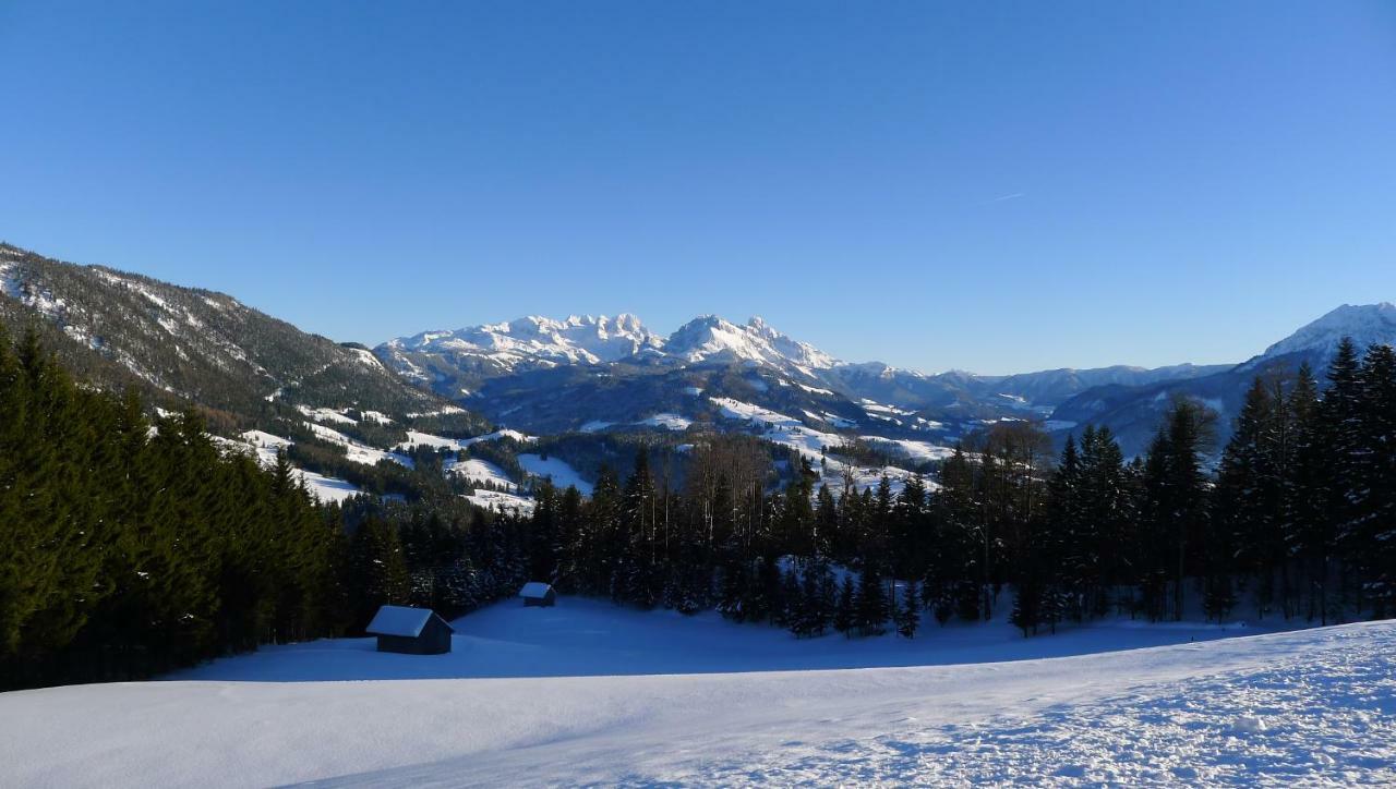 Ferienwohnung Alpenhaus Dachstein.Zauber Abtenau Exterior foto
